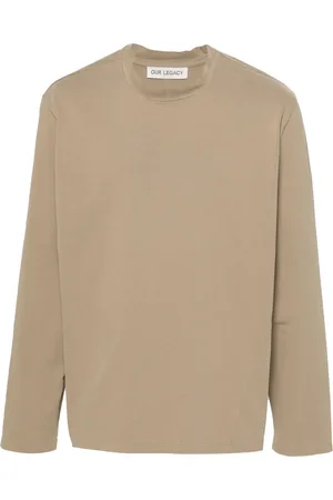 OUR LEGACY Twisted Longsleeve cotton T-shirt