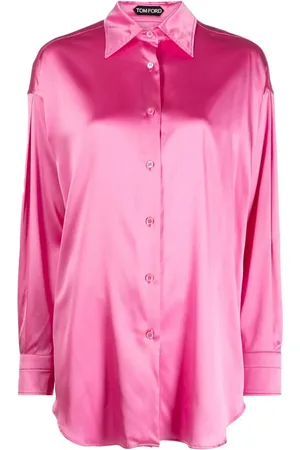 Tom Ford Pointed-collar button-up shirt