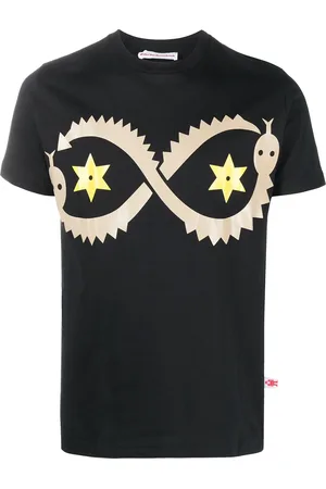 WALTER VAN BEIRENDONCK Snake-print T-shirt