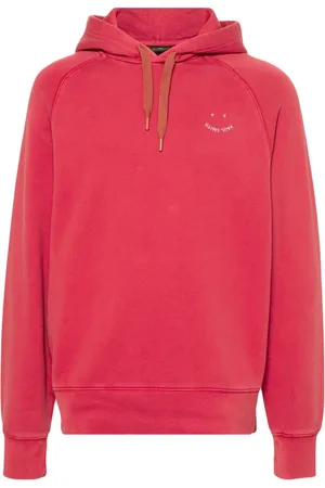 Paul Smith Logo-embroidered cotton hoodie