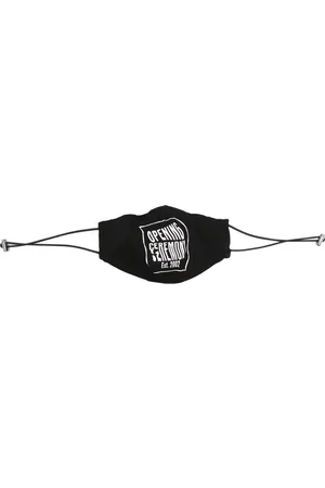 Opening Ceremony Warped logo lanyard face mask