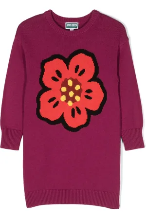 Kenzo Boke Flower knitted dress