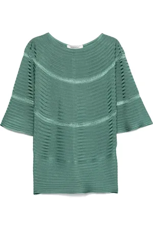 VALENTINO GARAVANI 2000s ribbed-knit top