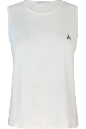 Patrizia Pepe Logo-plaque tank top