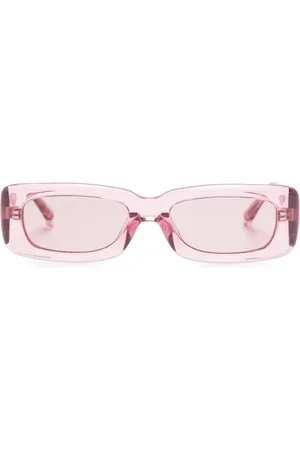 Linda Farrow X The Attico Mini Marfa rectangle-frame sunglasses