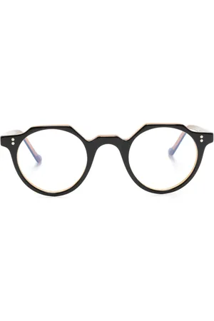LESCA Heri round-frame glasses