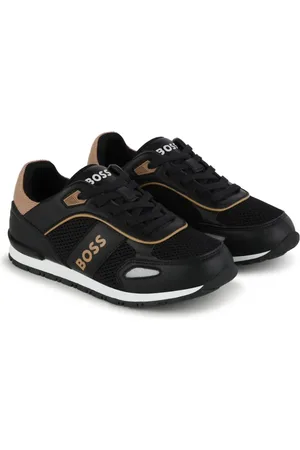 HUGO BOSS Logo-print lace-up sneakers