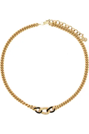 Dior 1990s Cuban-chain necklace