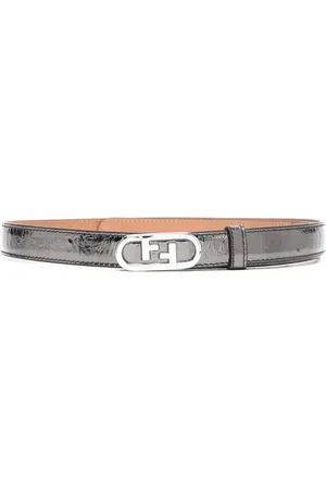 Fendi Logo buckle-fastening belt