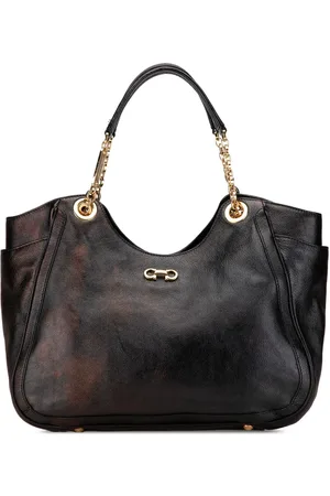 Salvatore Ferragamo 2021 Leather Gancini tote bag
