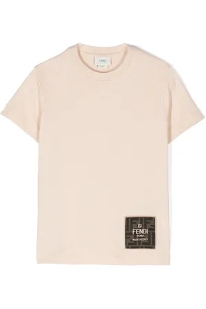 Fendi Logo-patch T-shirt
