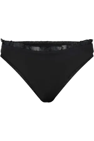 Giambattista Valli Bow-detail ruffled bikini set