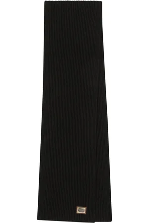 Dolce & Gabbana Logo-tag cashmere scarf
