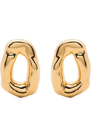 Colville Engraved-logo chunky stud earrings