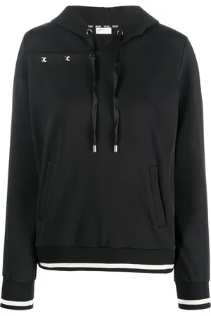 Liu Jo Logo-patch cotton hoodie