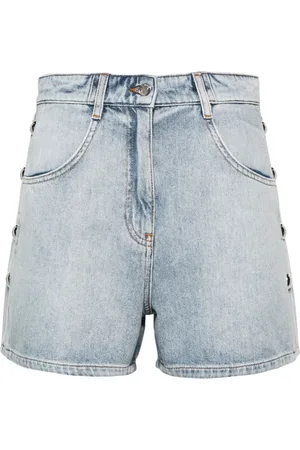 IRO Canio stud-detail denim shorts