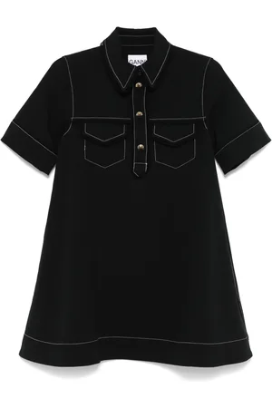 Ganni Crepe mini dress
