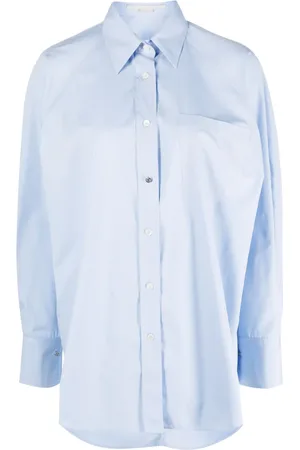 Stella McCartney Oversized long-sleeve cotton shirt