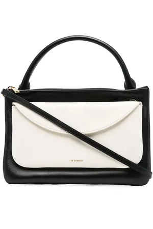 Jil Sander Colour-block leather tote bag
