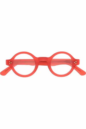 LESCA Burt round-frame glasses