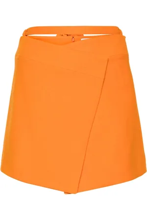 Patou Wraparound mini skirt