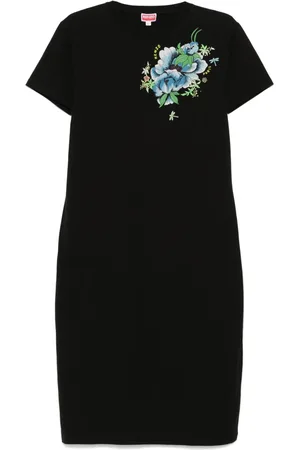 Kenzo Peonies maxi dress