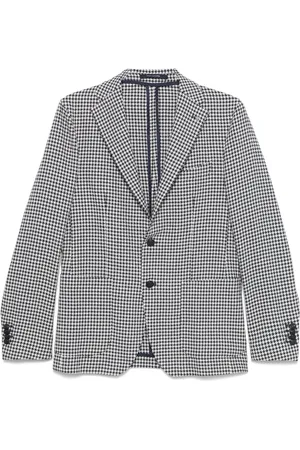 TAGLIATORE Houndstooth-pattern blazer