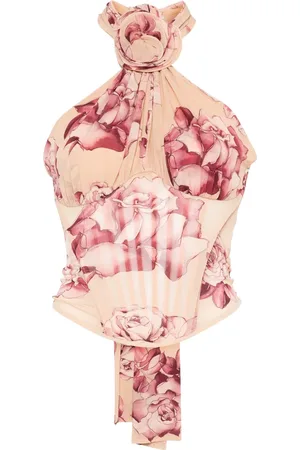 MAGDA BUTRYM Floral-appliqu?? top