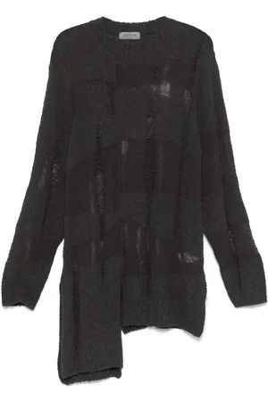 YOHJI YAMAMOTO Distressed-effect sweater