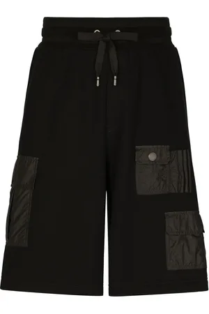 Dolce & Gabbana Multi-pocket drawstring Bermuda shorts