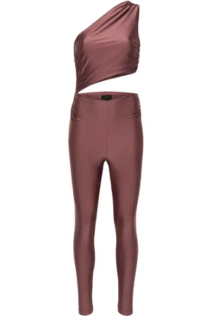 The Andamane One-shoulder gathered jumpsuit