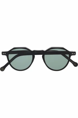 LESCA Icon 36 round-frame sunglasses