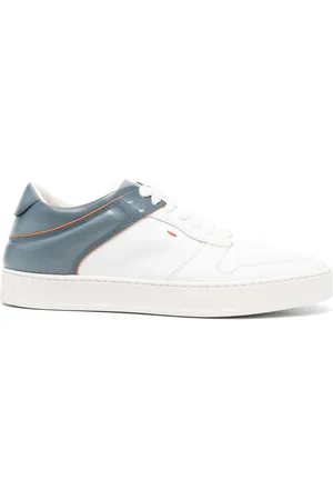 santoni Colour-blocked low-top sneakers