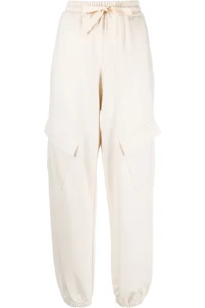 Jil Sander Drawstring-waist cotton track pants