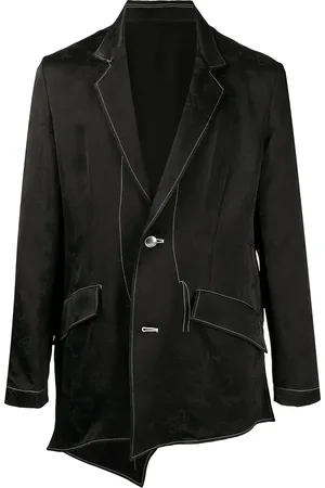 Sulvam Contrast-stitched jacket