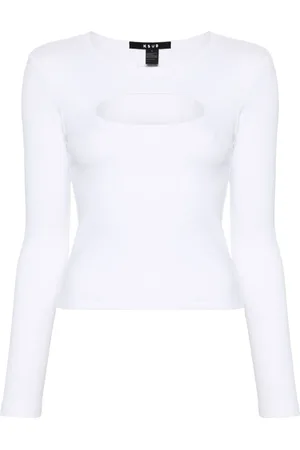 KSUBI Cut-out ribbed top
