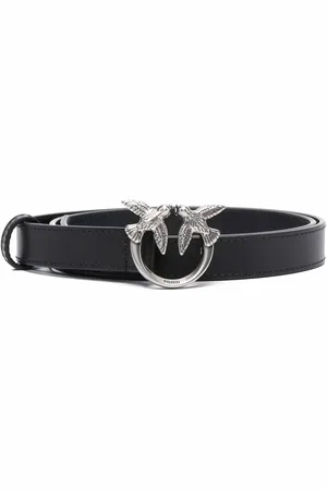Pinko Logo plaque buckle belt