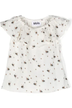 Molo Bees-print sleeveless top