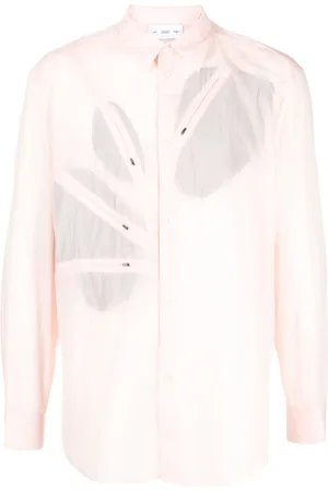 Post Archive Faction PAF Decorative-zip detailing shirt