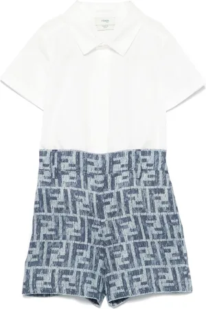 Fendi FF jacquard shorts set