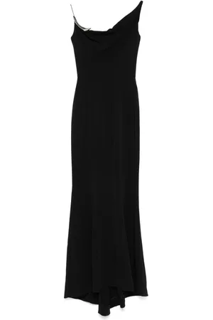 MUGLER Crepe maxi dress
