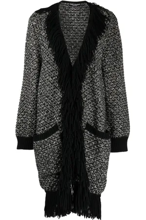 Dolce & Gabbana 2010s fringed cashmere cardigan