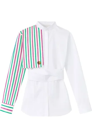 Destree Hans striped cotton shirt