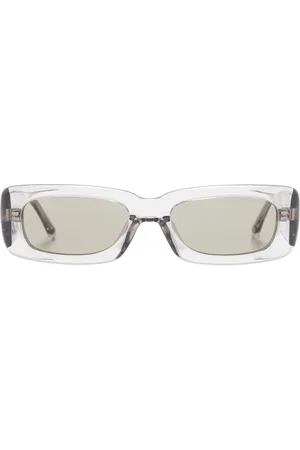 The Attico X Linda Farrow Marfa rectangle-frame sunglasses