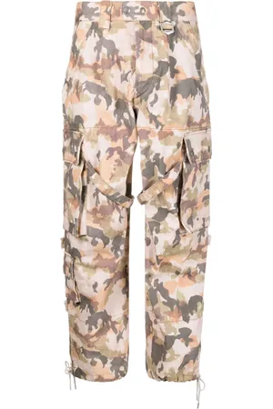 Isabel Marant Elore abstract-print cotton trousers