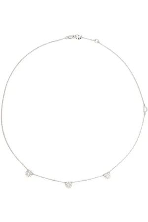 Damiani 18kt white gold Margherita diamond necklace