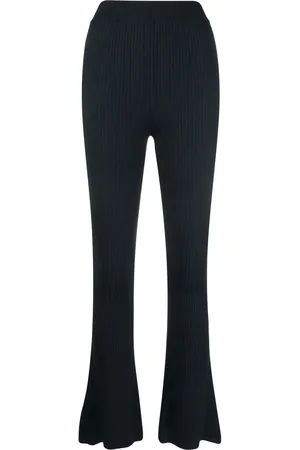 Stella McCartney Ribbed flared trousers