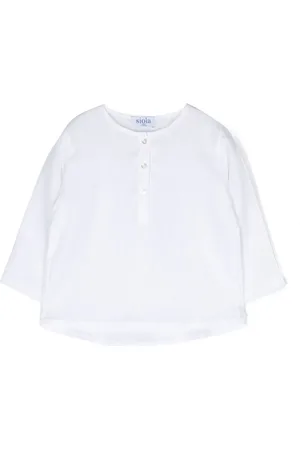 SIOLA Button fly long-sleeve top