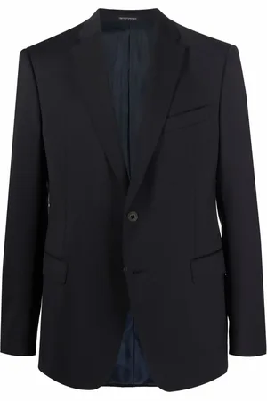 Emporio Armani Fitted single-breasted blazer