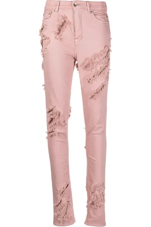 Rick Owens Detroit ripped denim jeans